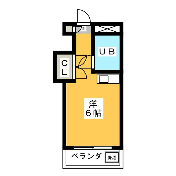 メゾン・ド・ノア元横山 4階階 間取り