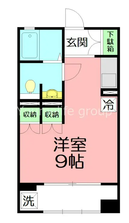 ハイム渚 1階階 間取り
