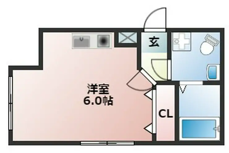 ハイグローブ東十条 4階階 間取り