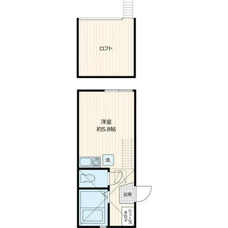 ヴィレッタ白楽 1階階 間取り