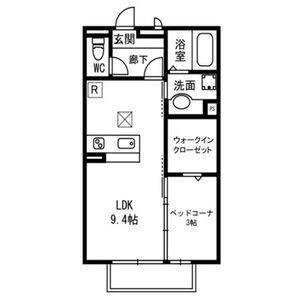 ROYAL STAGE(1LDK/2階)の間取り写真