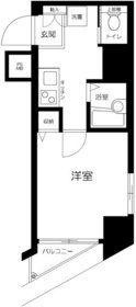 アーバイル東京NEST(1K/4階)の間取り写真