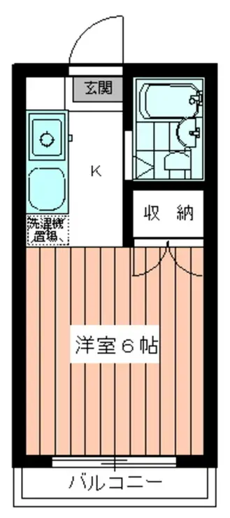 プレジオ多摩 1階階 間取り