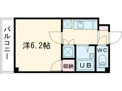 KT三光マンション(1K/3階)の間取り写真