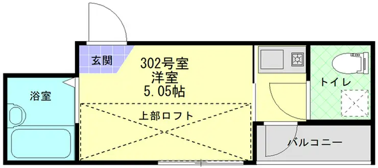 シャルム千住寿 3階階 間取り