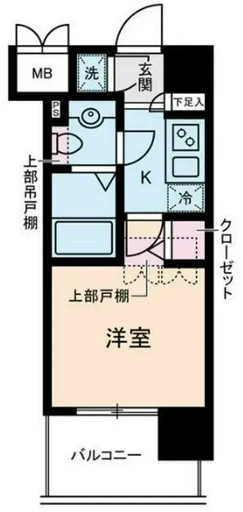 ヴェルステージ川崎 2階階 間取り