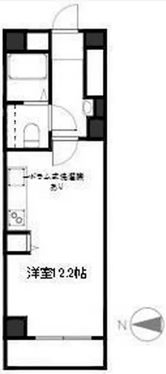 コーストワン 6階階 間取り