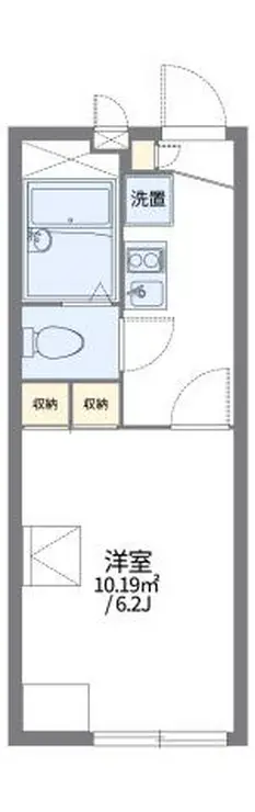 レオパレスみすずが丘 1階階 間取り