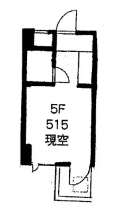 メゾン・ド・ノアロゼ錦町 5階階 間取り