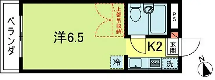メゾンメモワール 2階階 間取り