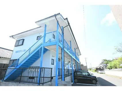 セルリアンブルー(1DK/1階)の外観写真