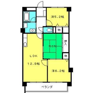 サフィニアMI(3LDK/3階)の間取り写真
