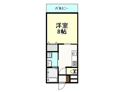 TABIYADO SENNAN(1K/2階)の間取り写真