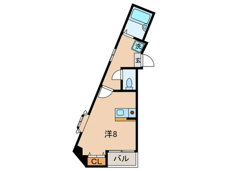 アスタリスク日吉 2階階 間取り