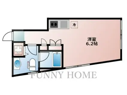 88.SANGENJAYA(ワンルーム/2階)の間取り写真