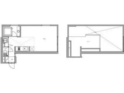 ZEQUE NAMBANISHI 是空 難波西(ワンルーム/4階)の間取り写真