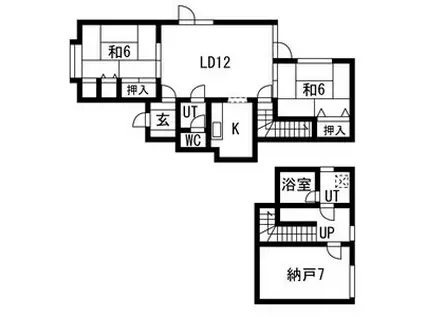 シティコートN31(2SLDK/2階)の間取り写真