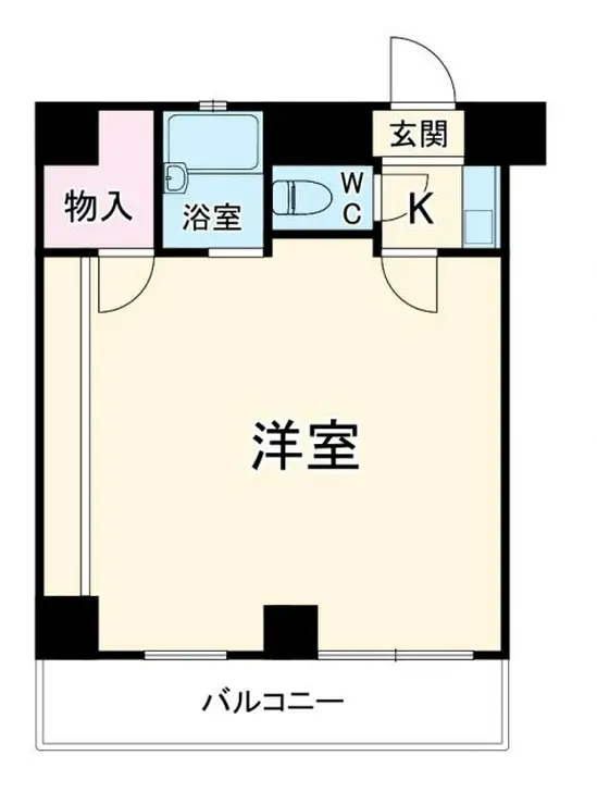 グリーンターフ南行徳 4階階 間取り