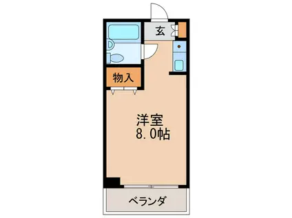 ラフィネ新栄(ワンルーム/9階)の間取り写真