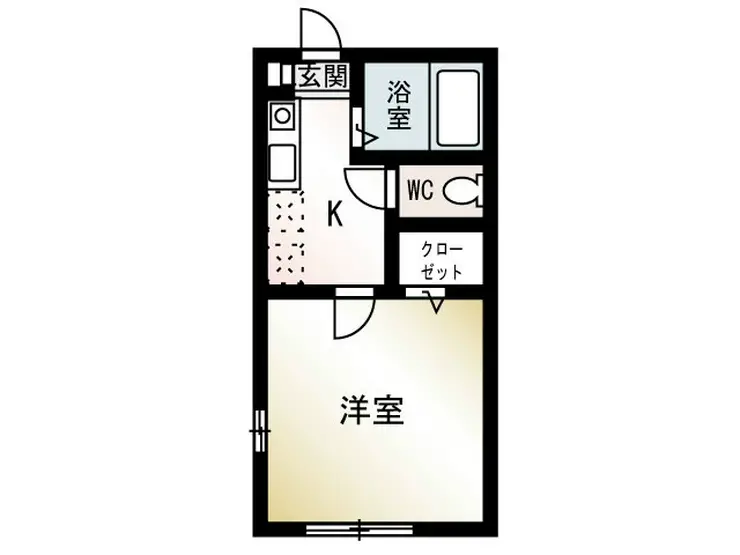 シェル湘南 1階階 間取り