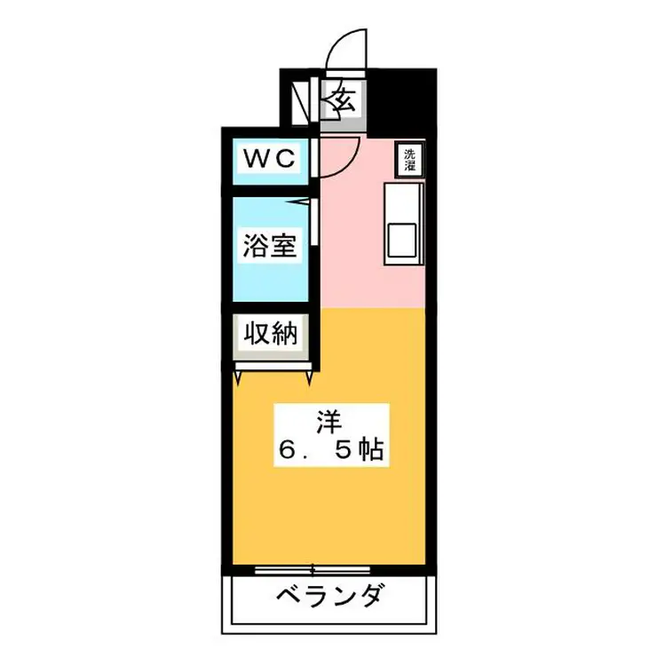 ダジュール 2階階 間取り