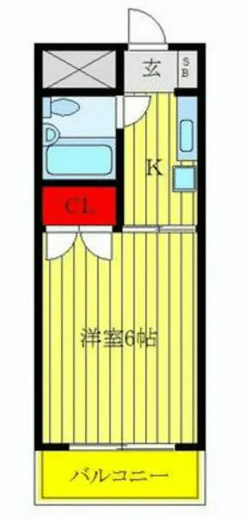 日神パレス板橋本町第2 4階階 間取り