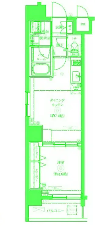 フェニックス横濱初音町 7階階 間取り