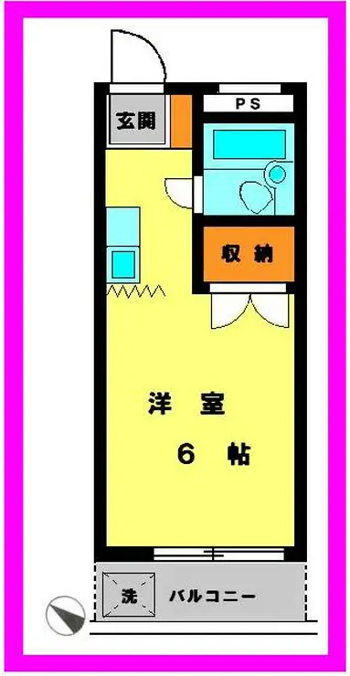 ストークハイツ 2階階 間取り