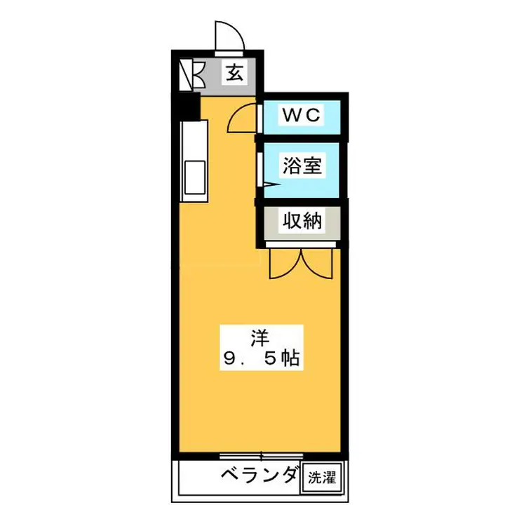 トーソーヴィレッジ 2階階 間取り