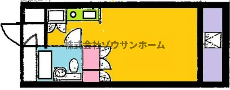 志津リリエンハイム 1階階 間取り