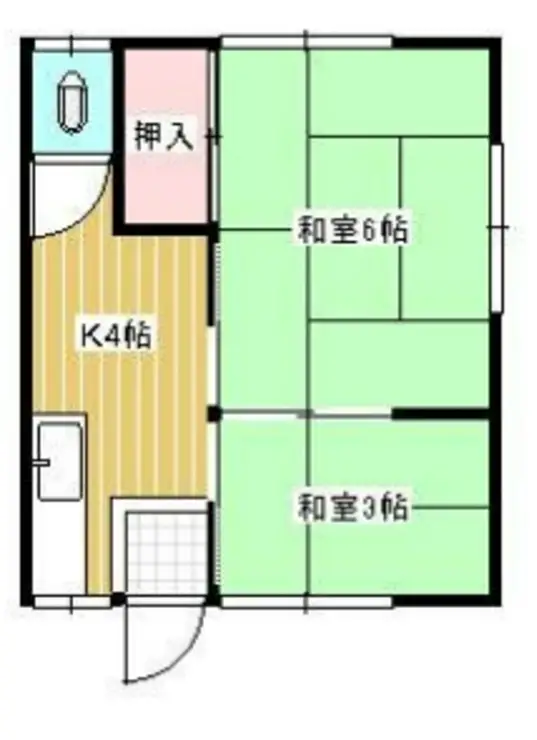 成光荘 2階階 間取り