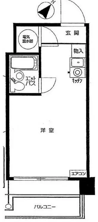ライオンズマンション九段第2 6階階 間取り