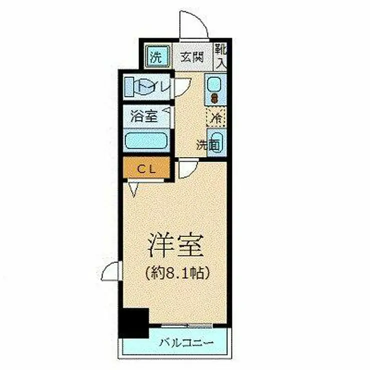 グランヴァン銀座東 10階階 間取り