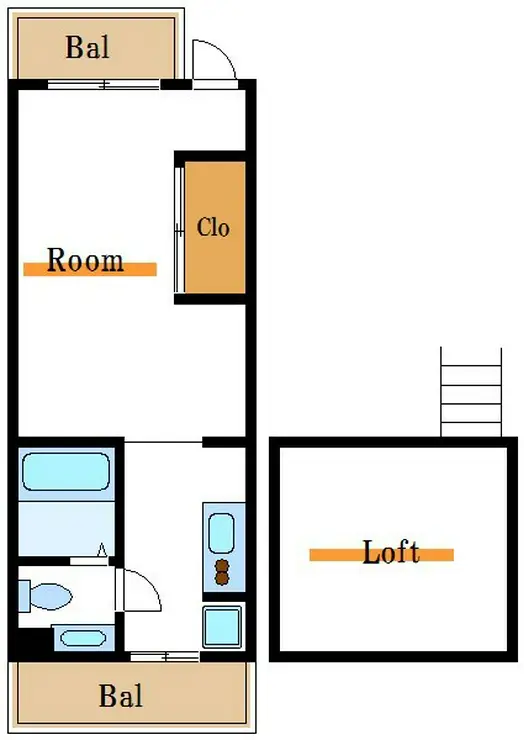 ハイサルーン 3階階 間取り