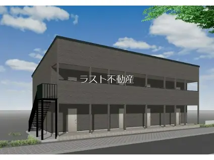 RAPTOR B(1LDK/2階)の外観写真