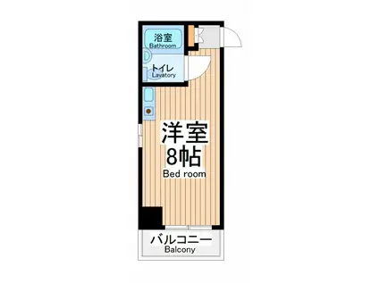 トップ鶴見第2(ワンルーム/7階)の間取り写真