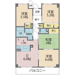 エスタブレ(4LDK/2階)の間取り写真