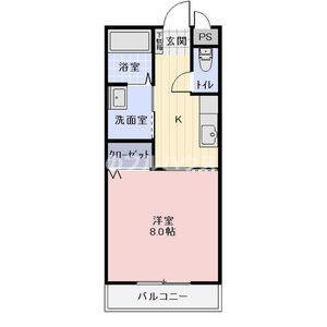 ABBS I(1K/3階)の間取り写真