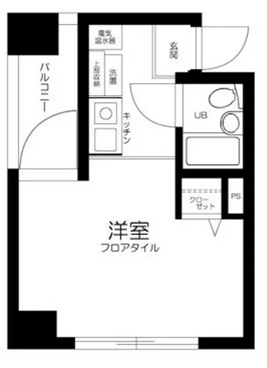 スカイコート東十条 6階階 間取り