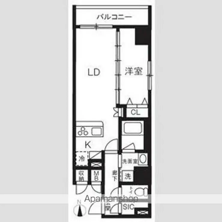 ハーモニーレジデンスグローバルキャピタル 10階階 間取り