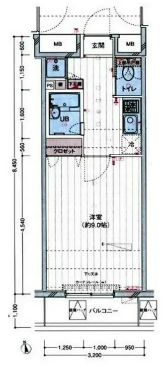 プレスト・アイディ秋葉原 5階階 間取り
