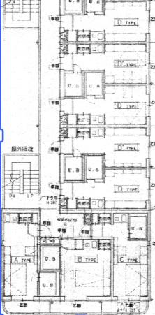 能見台マンション(ワンルーム/4階)の間取り写真