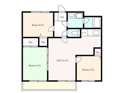 KODAヒルズ田園調布(3LDK/1階)の間取り写真