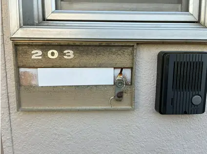 ロッヂハウスA(1K/2階)の間取り写真