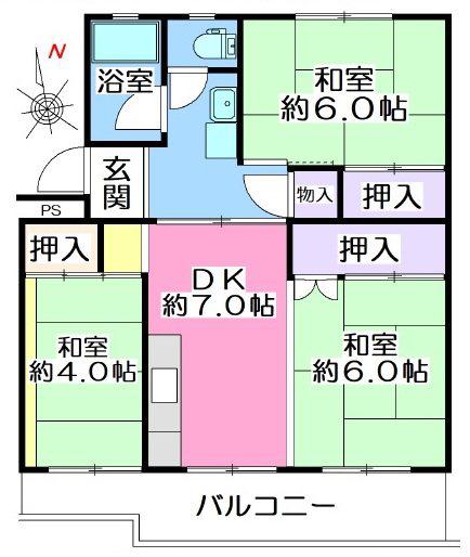 滝山団地 6-2-4号棟