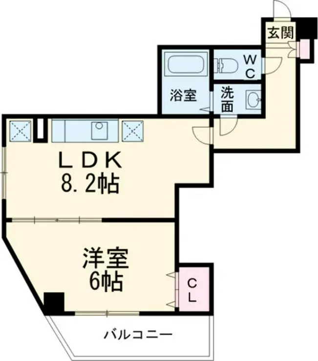 金太郎ヒルズ155 5階階 間取り