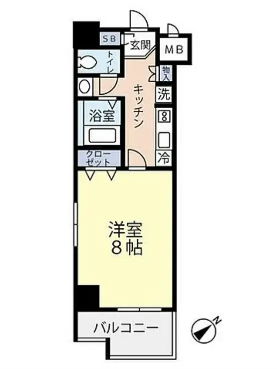 グランヴァンウエストヴィル町田 3階階 間取り