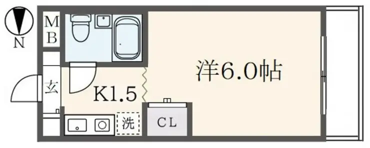 エル・シャロンⅡ 2階階 間取り