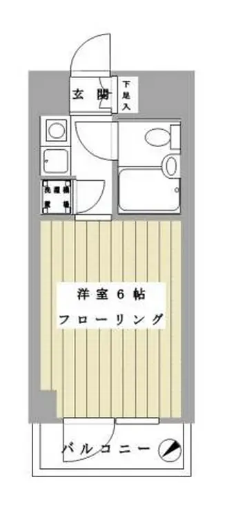 ダイアパレス相模原 3階階 間取り