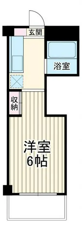 カサデシライI 2階階 間取り